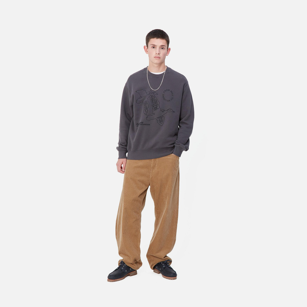 Брюки вельветовые мужские Carhartt SINGLE KNEE PANT