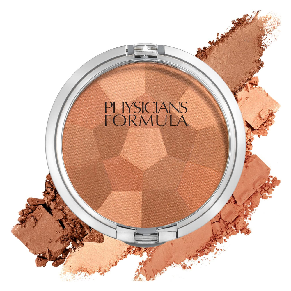 Physicians Formula, палитра пудры, разноцветные румяна, 2464 натуральный румяна, 5 г (0,17 унции)