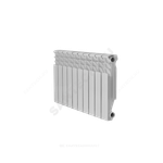 Радиатор алюминиевый Delta Plus 350 12 секций Qну=1236 Вт RAL 9016 (белый) Ogint