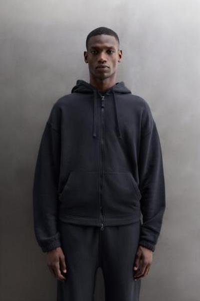 ХУДИ ИЗ ХЛОПКА НА МОЛНИИ — ZARA