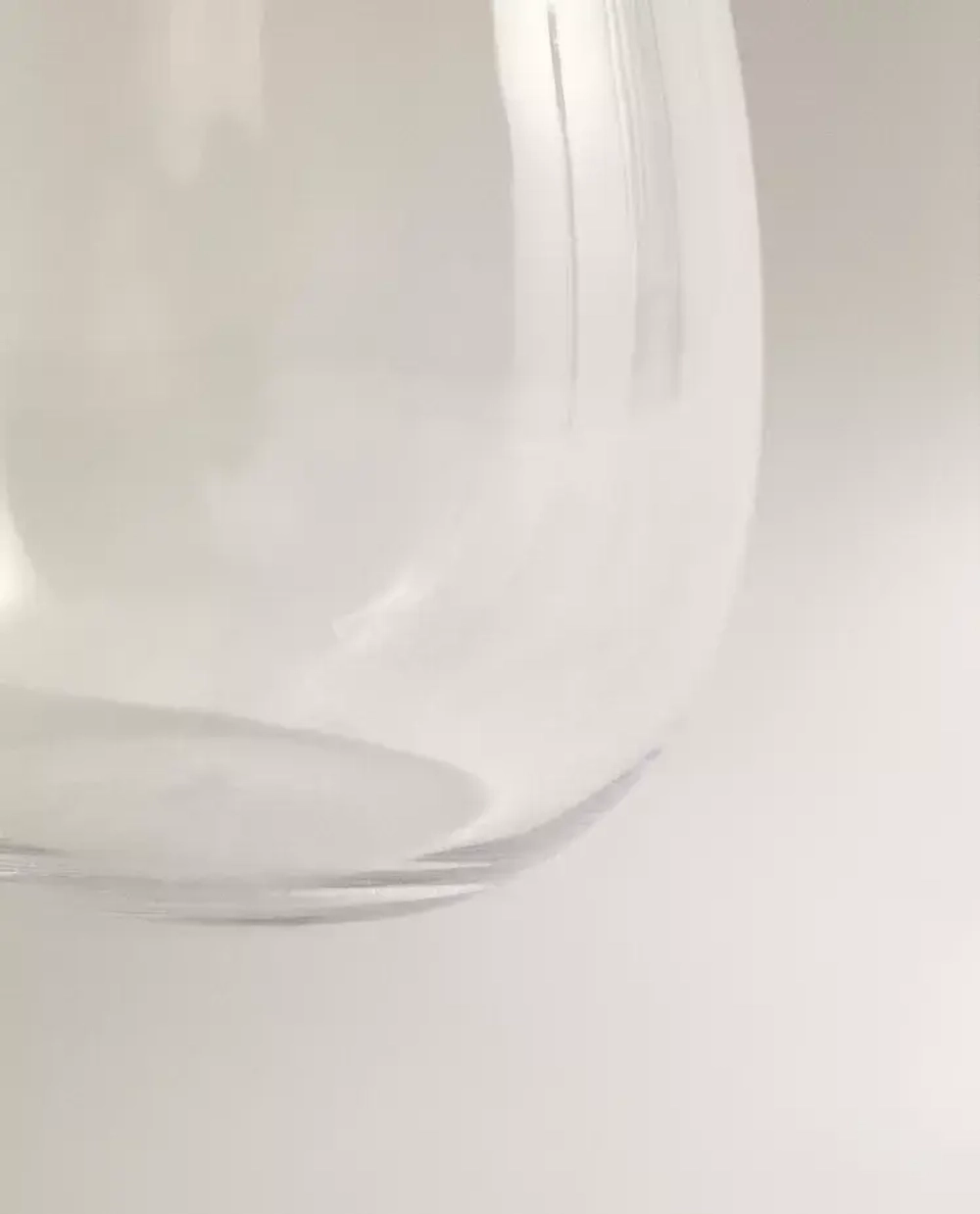 ZARA HOME ЛЕГКИЙ СТАКАН ИЗ ХРУСТАЛЬНОГО СТЕКЛА, ПРОЗРАЧНЫЙ