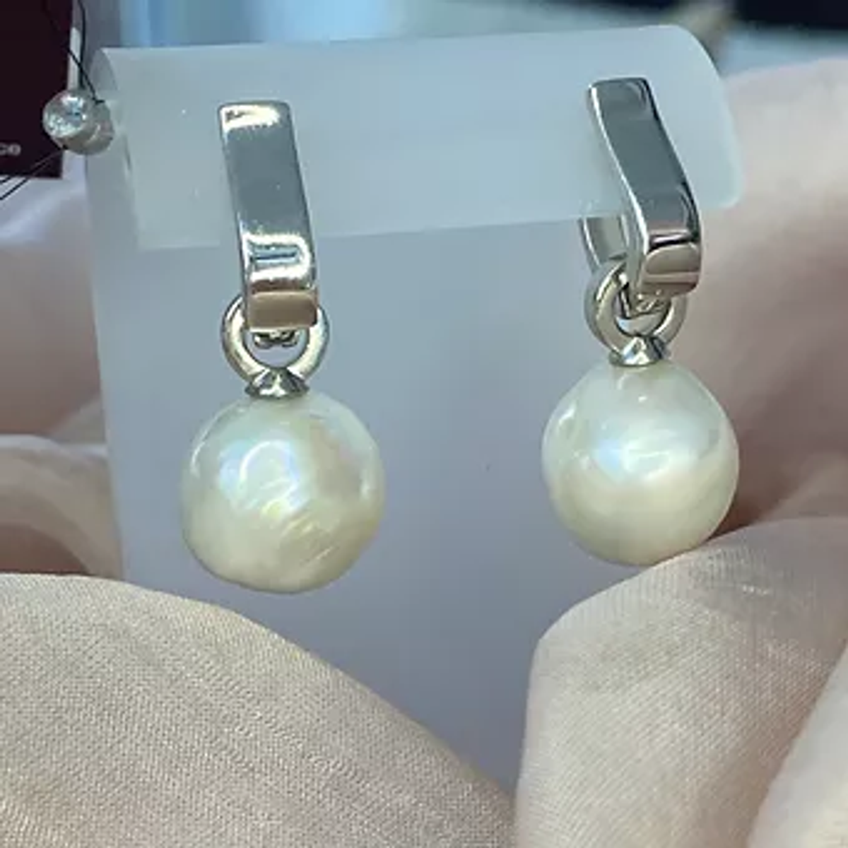Серьги Анна ( Съемные жемчужины )