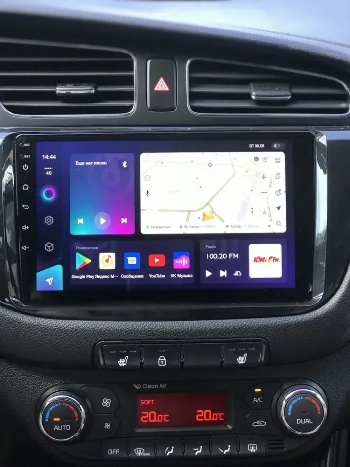 Магнитола для KIA Ceed 2 (JD) 2012-2018 (рамка глянцевая) - Teyes CC3L на Android 10, CarPlay, 4G SIM-слот