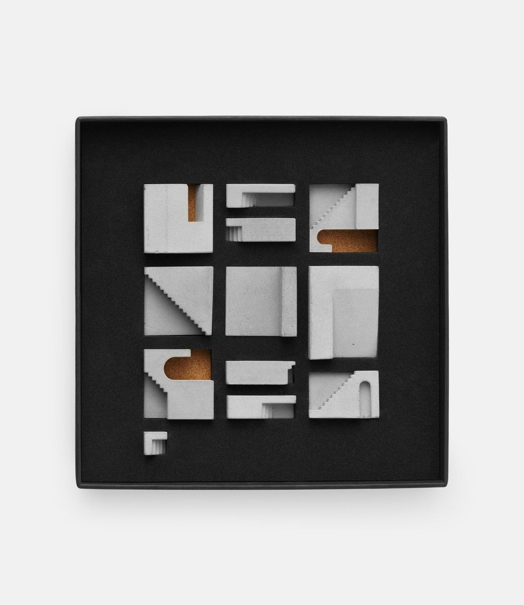 Material Immaterial Replay — архитектурный пазл из бетона