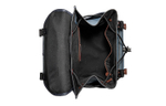 COACH League Cow Leather Travel Bag Backpack Large Men"s Haze Blue & Black