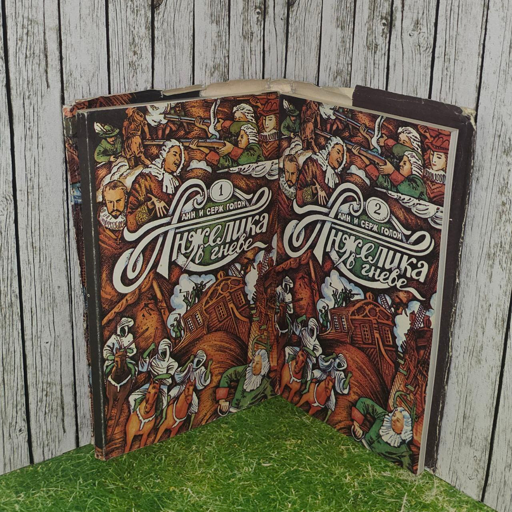 Анжелика в гневе (комплект из 2 книг). Голон Анн, Голон Серж.