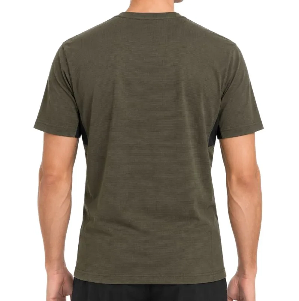 Мужская теннисная футболка BOSS Slim Fit Active Logo - open green