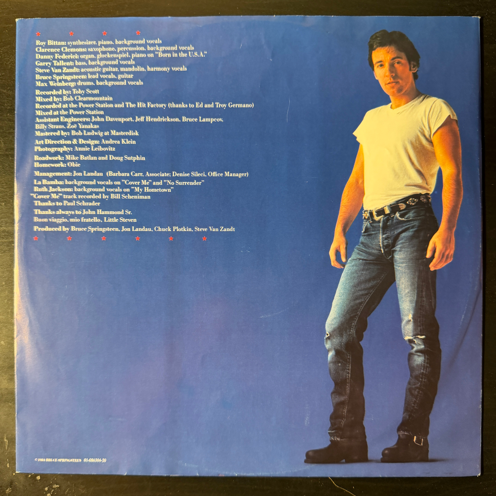 Bruce Springsteen - Born In The U.S.A. (Голландия 1984г.)