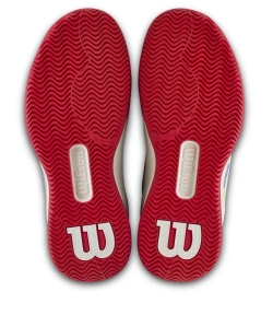 Женские теннисные кроссовки Wilson Intrigue Pro - tofu/infrared/amparo blue