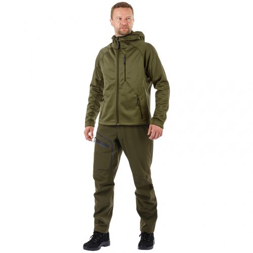 Толстовка мужская "Hunter", softshell, оливковый /olive, ХСН