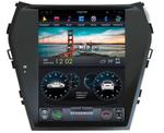 Магнитола для Hyundai Santa Fe 3 DM 2012-2018 (климат на ШГУ) - Kuberg ZF-1157-DSP вертикальный экран 10.4" в стиле "Тесла" на Android 9