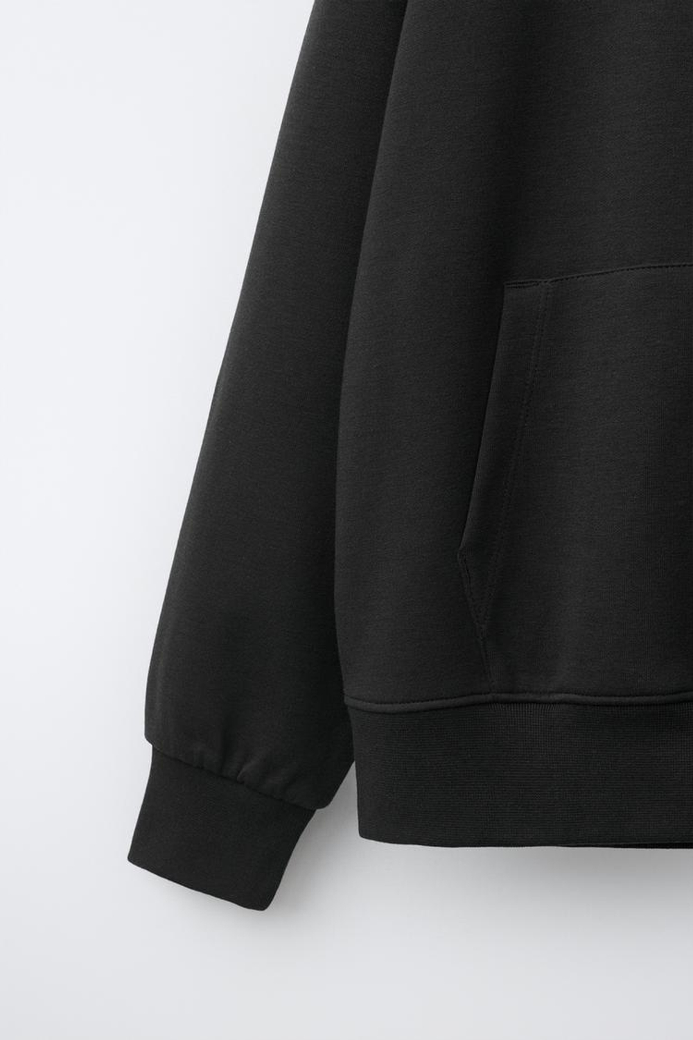 ZARA КОМПЛЕКТ ИЗ ХУДИ И БРЮК С НАДПИСЬЮ, СЕРЫЙ