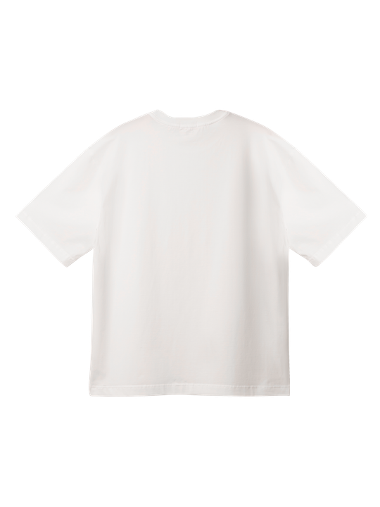 Футболка Oversize Milky белая