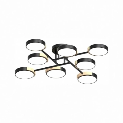 Потолочный cветильник LED4U L3212-840 BK