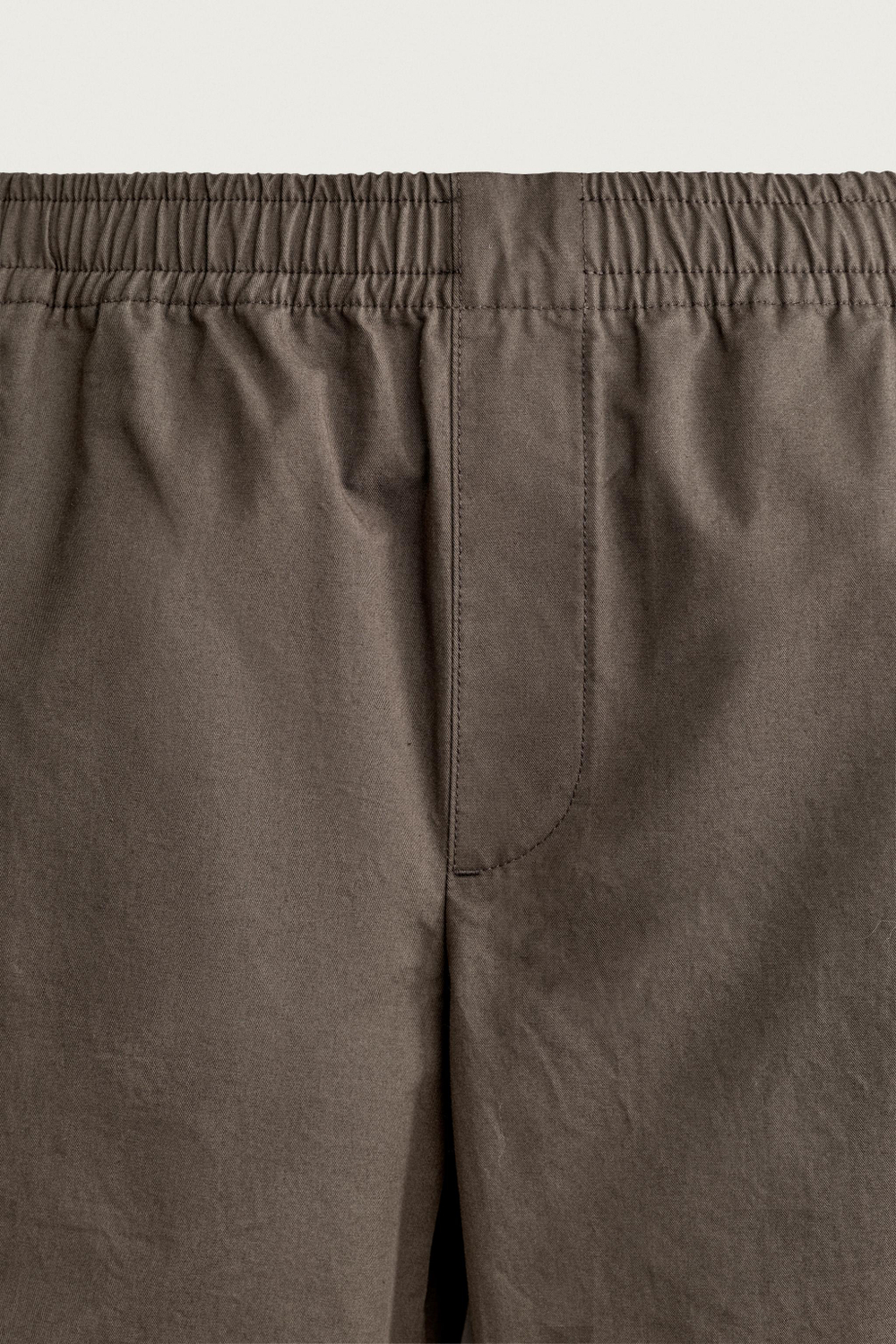 БРЮКИ BARREL FIT ИЗ ХЛОПКА — ZARA