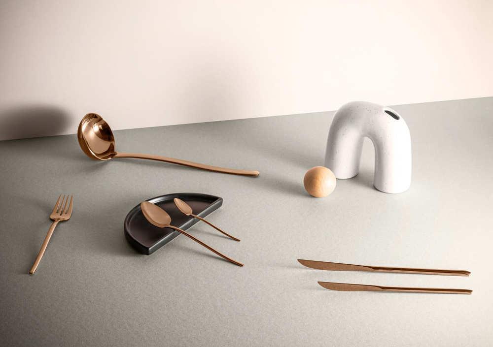 Набор STICK COPPER 103столовые приборы Herdmar Медный