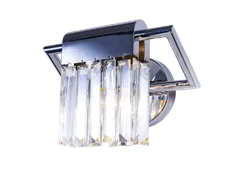 Бра NewRgy W2462R/1A CHR+CL, 40 Вт, хромированное и прозрачное