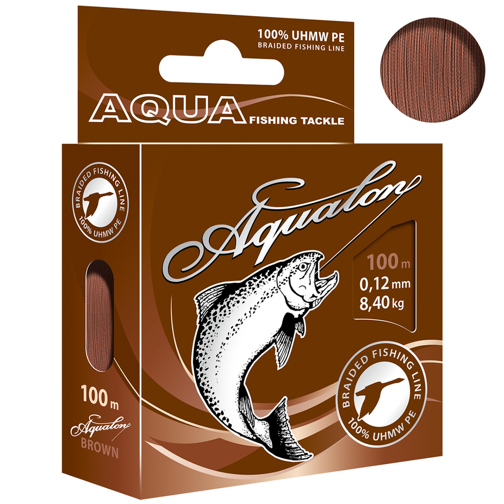 Плетеный шнур для рыбалки lon Black 0,12mm 100m