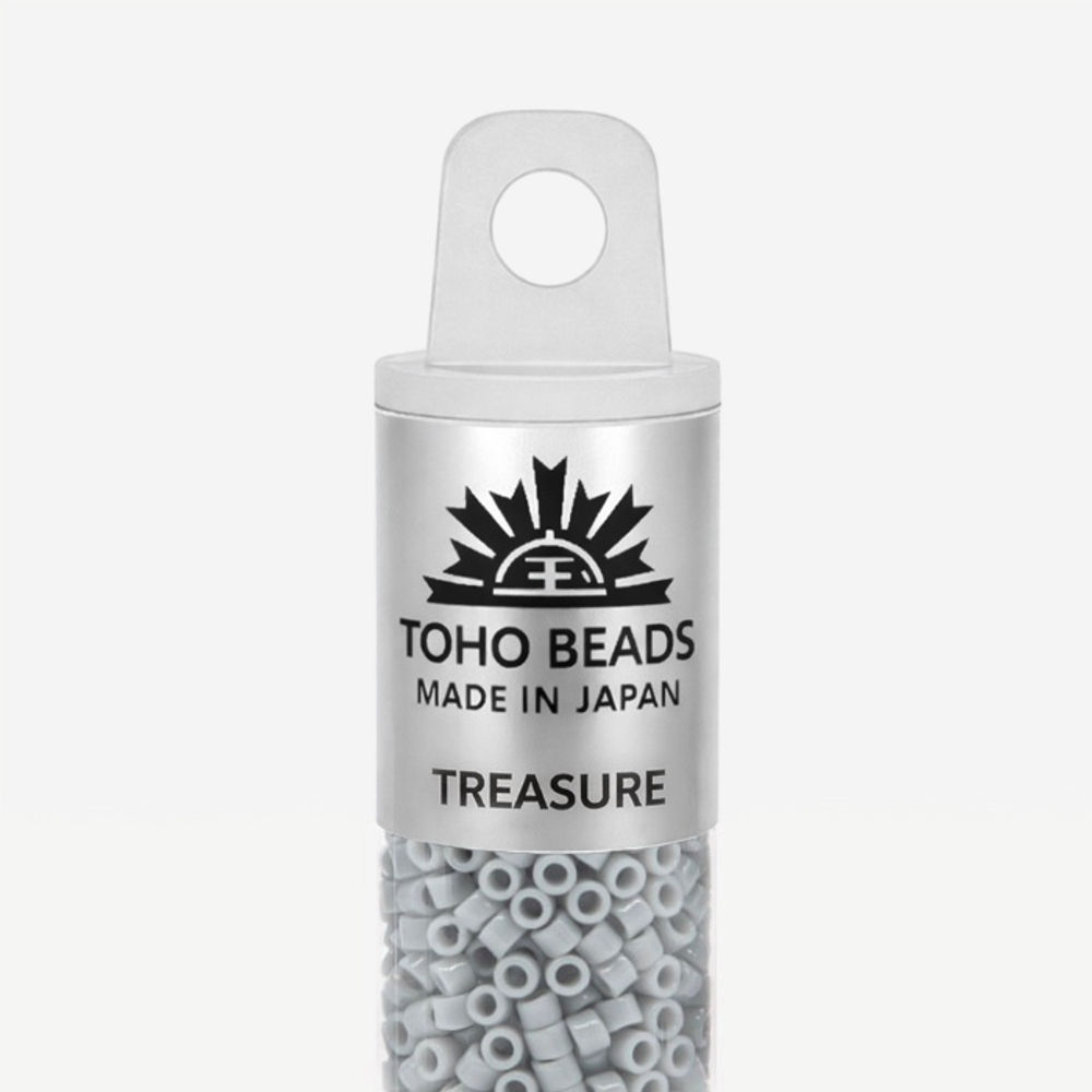 Японский бисер TOHO Treasure (№53), непрозрачный глянцевый