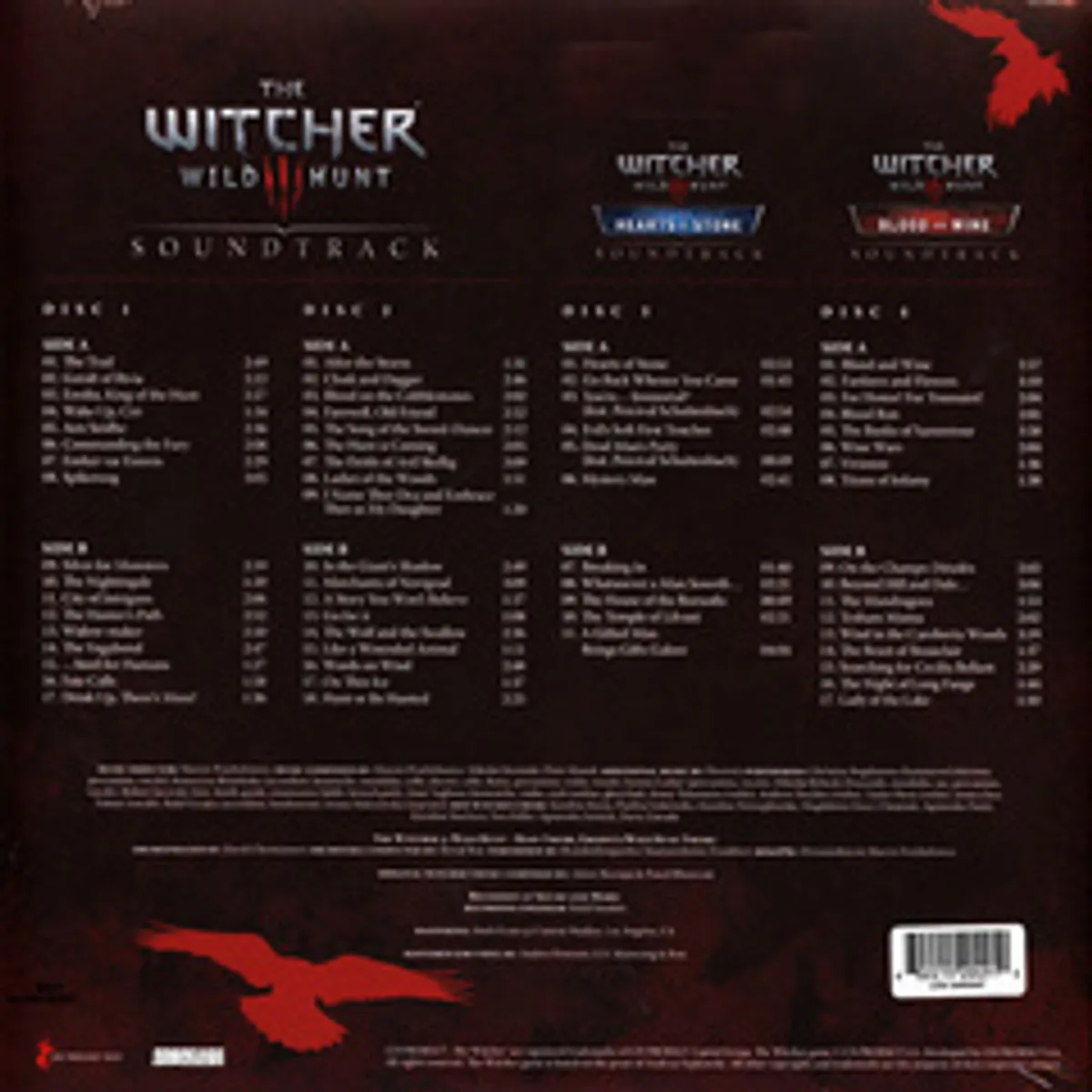 Виниловая пластинка. OST - The Witcher 3: Wild Hunt (Colored Vinyl)