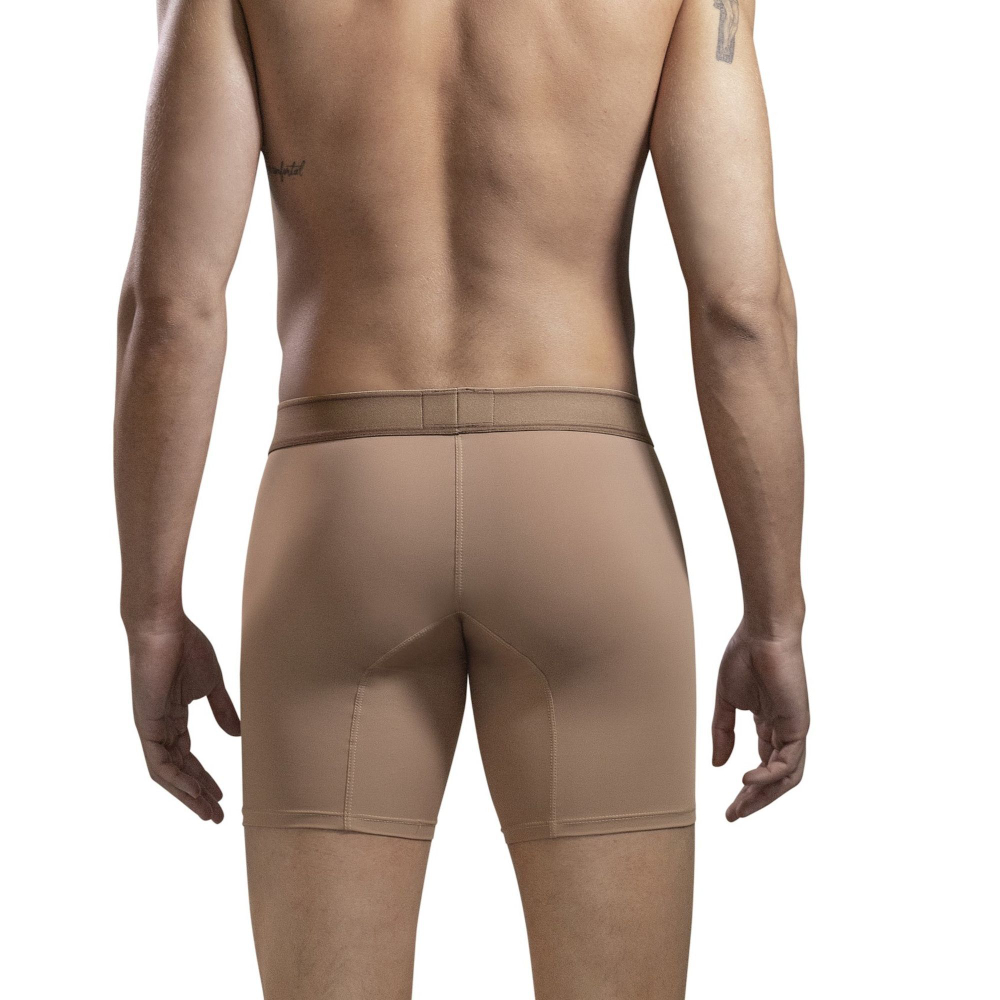Коричневые удлиненные трусы-боксеры Britanica Long Boxer (Размер: M) (Цвет: коричневый)