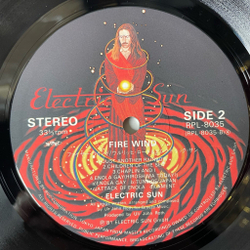 Винтажная виниловая пластинка LP Electric Sun Fire Wind (Japan 1981) (Obi)
