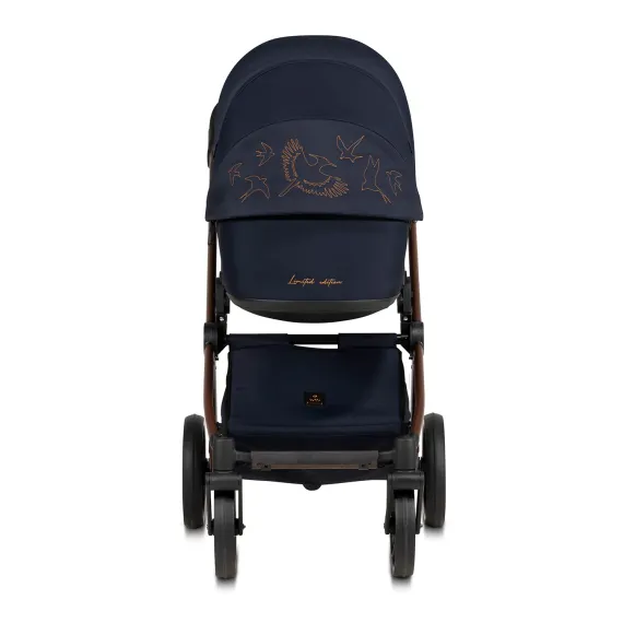 Коляска 2 в 1 Tutis Mio 3+ Limited Edition Midnight Swallow