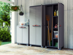 Пластиковый шкаф Keter Stilo Tall Cabinet