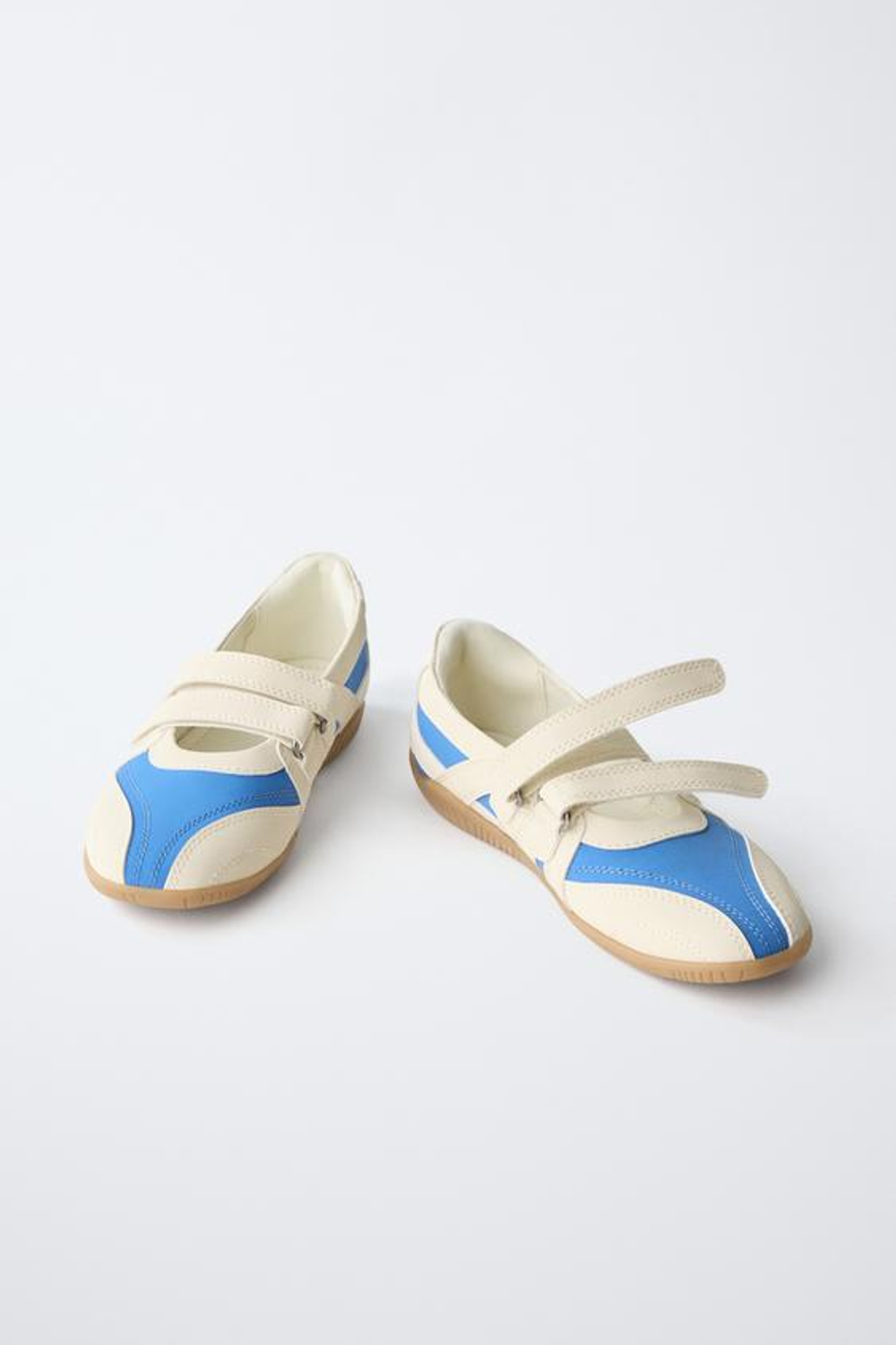 ZARA СПОРТИВНЫЕ БАЛЕТКИ, СИНИЙ