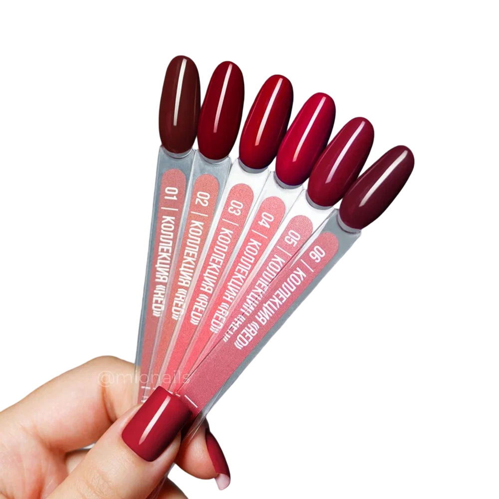Гель-лак RED №04 MIO Nails, 8мл