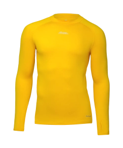 Джемпер компрессионный утепленный CAMP PerFormDRY Baselayer Top Warm, желтый