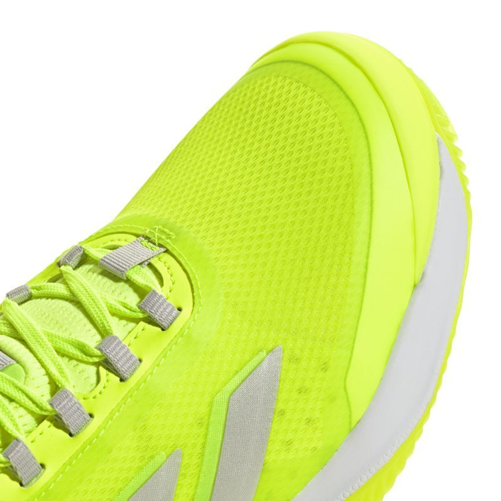 Женские теннисные кроссовки Adidas Avacourt 2 Clay - lucid lemon/zero metalic/cloud white