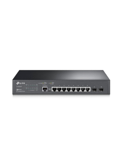 TP-Link SG3210 Управляемый коммутатор JetStream уровня 2+ с 8 гигабитными портами RJ45 и 2 портами SFP