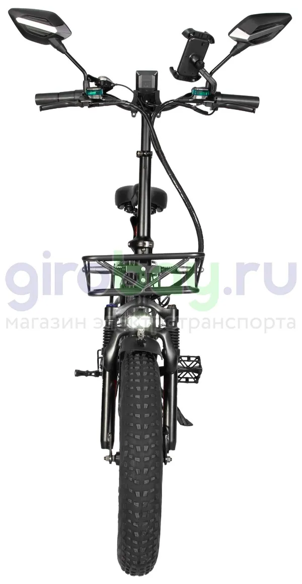 Электровелосипед Syccyba F11 Pro (48V/20Ah) - Красный обод фото №13