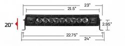 20" Radiance Plus (RGB) Светодиодная балка