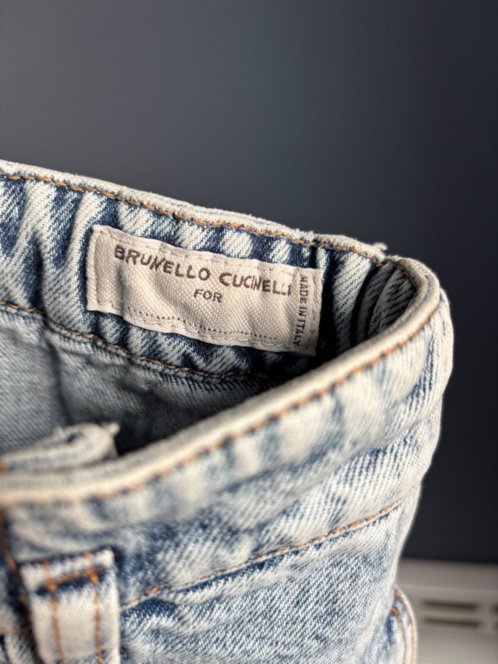 Новые джинсы Brunello Cucinelli, 140