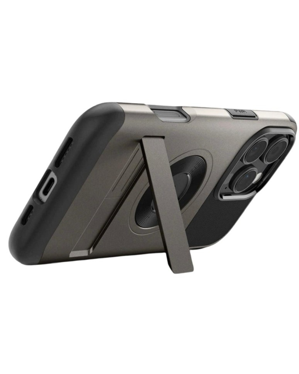 Накладка для i-Phone 16 Pro 6.3" Spigen Slim Armor MagSafe (ACS08163) серый