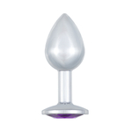 Анальная пробка Diamond Purple Sparkle Small 4009-05Lola