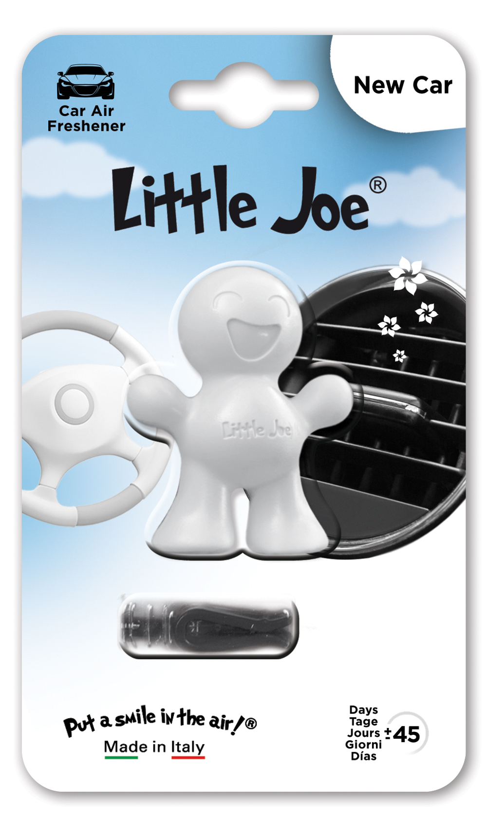 Little Joe New Car (Новая машина) - white Автомобильный освежитель воздуха