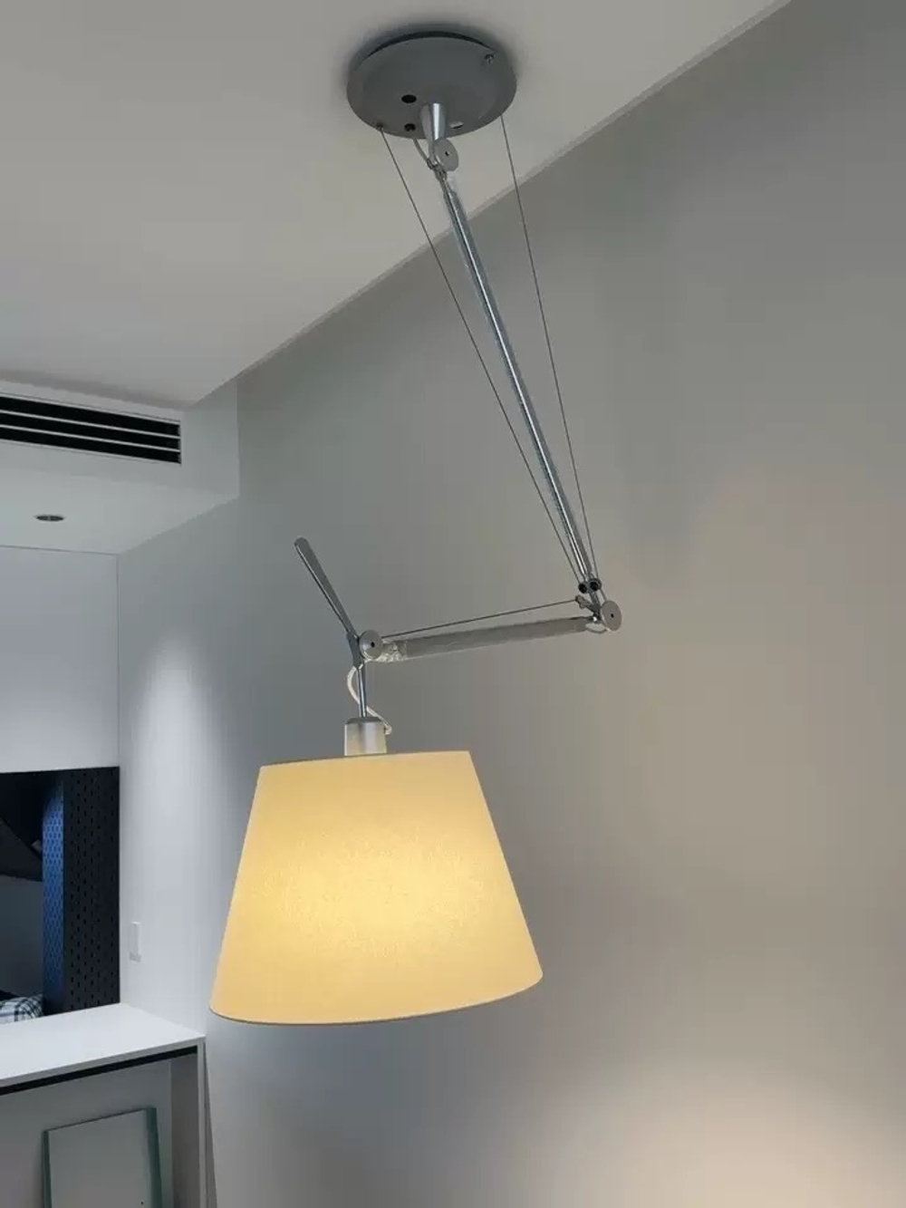 Ceiling design lamp Tolomeo by Artemide