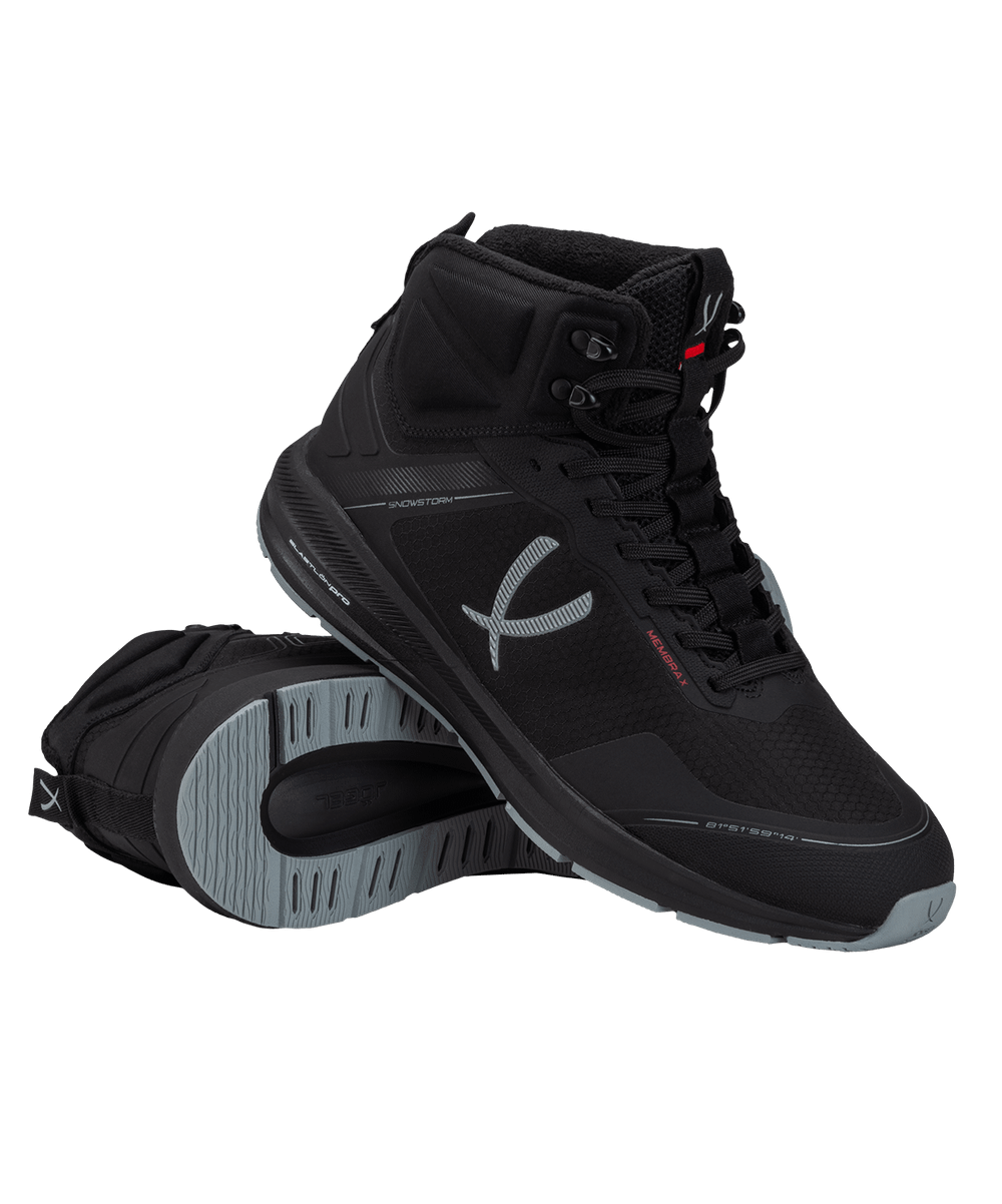 Кроссовки с мембраной Snowstorm MID Black/grey