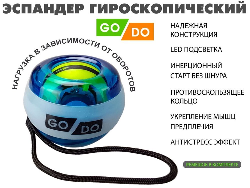Кистевой эспандер синий OSP-25-С