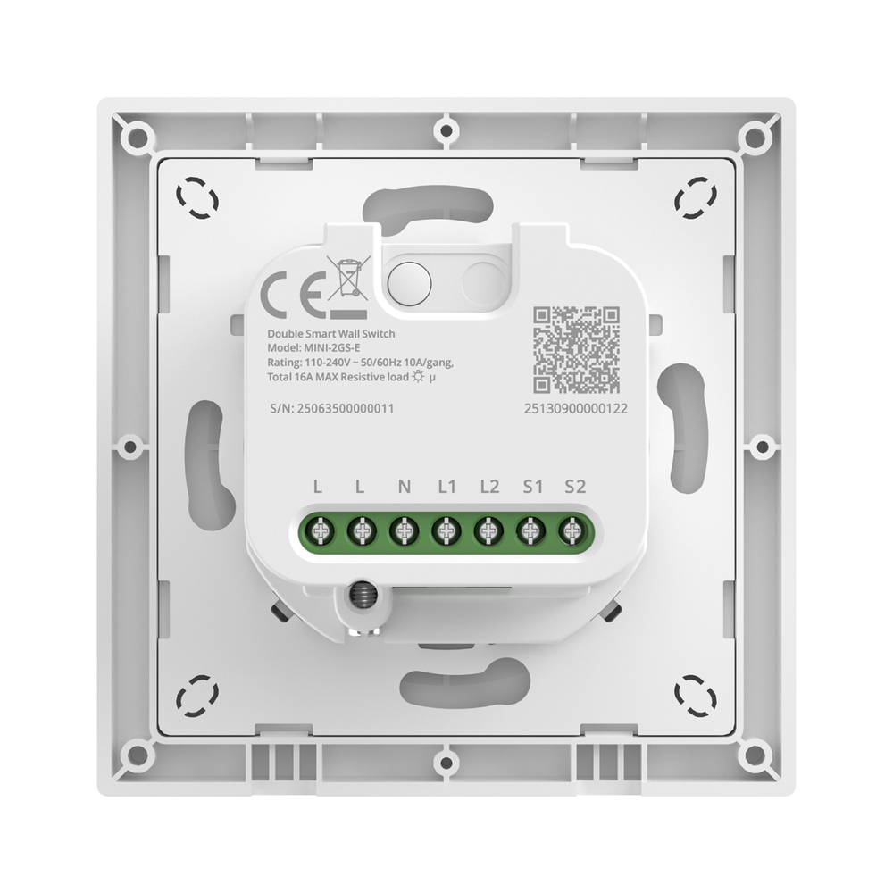 Выключатель SONOFF WiFi MINI-2GS-E (2 канала) MATTER