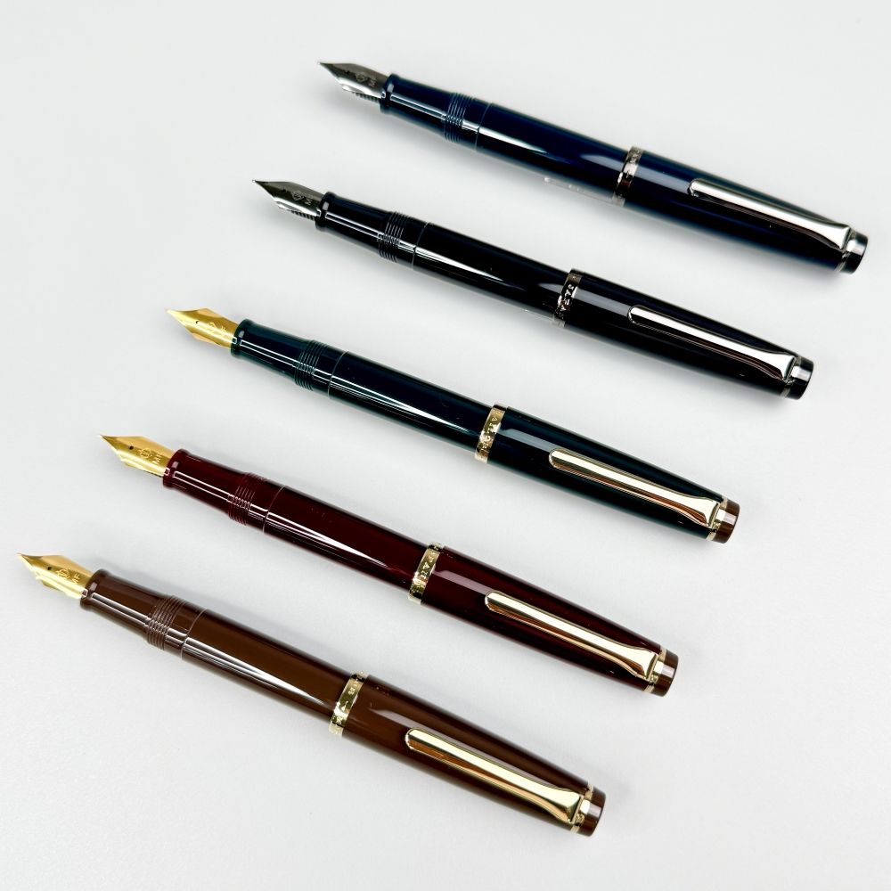 Ручка перьевая Sailor Lecoule All Black IP MF (11-0332-320) 3
