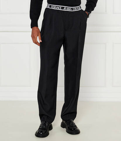 Брюки EL LOGO Versace Jeans Couture - черный(77GAA101N0357)