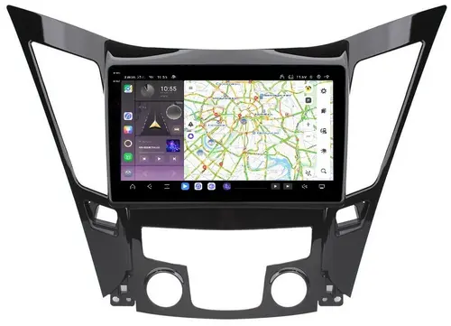Магнитола для Hyundai Sonata 2010-2013 (YF) - Kuberg OL-9716 QLed+2K, Android 13, Быстрейшая, CarPlay, 4G SIM-слот