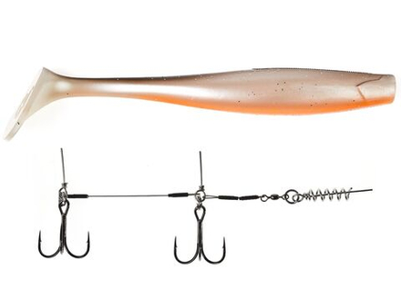 Виброхвосты LJ 3D BBS Series GIANT KUBIRA SWIM SHAD 10,3in (26,00)/PG18 1шт.+Stinger XL