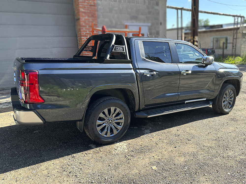 Дуга из нержавеющих круглых труб D76мм L200 6 gen.