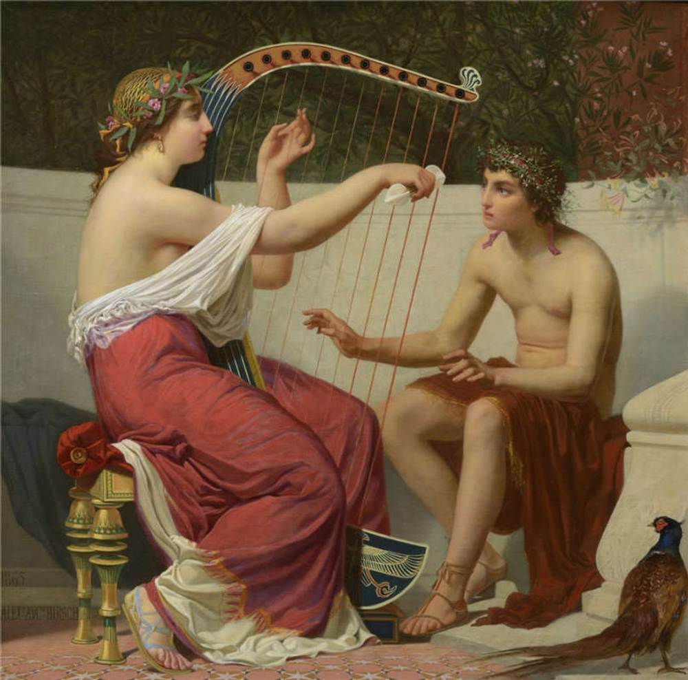 Alexandre-Auguste Hirsch (1833-1912) - эротическое искусство французского художника