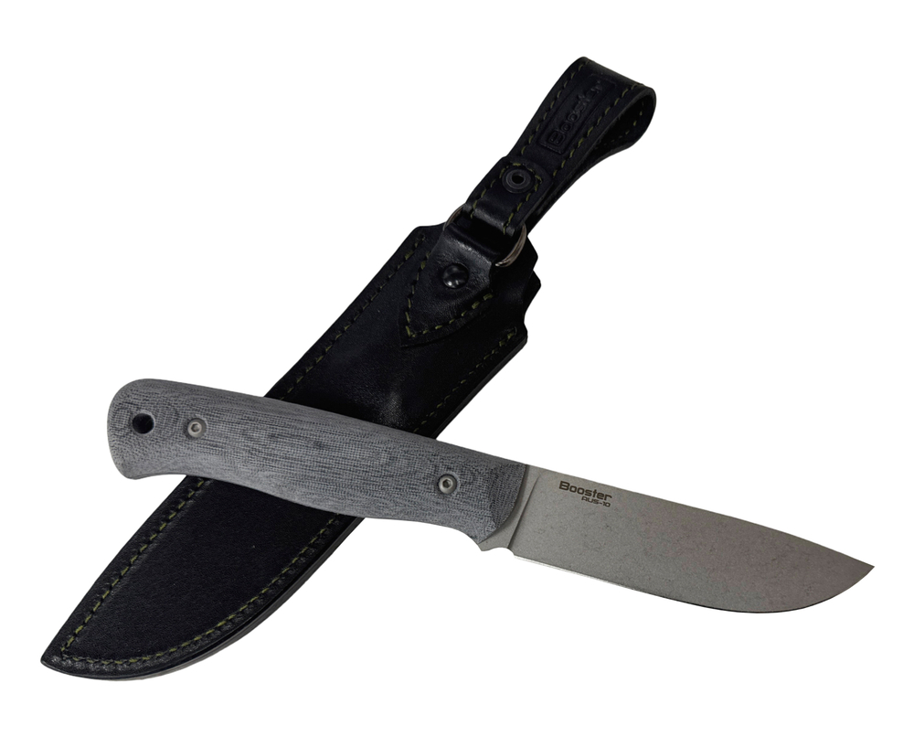 Нож NC Custom Booster, сталь AUS-10 SW, micarta